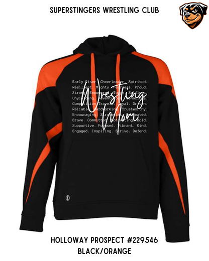 Super Stingers Wrestling Mom Core Values Hoodies