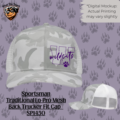 Wildcats Varsity W Trucker Cap