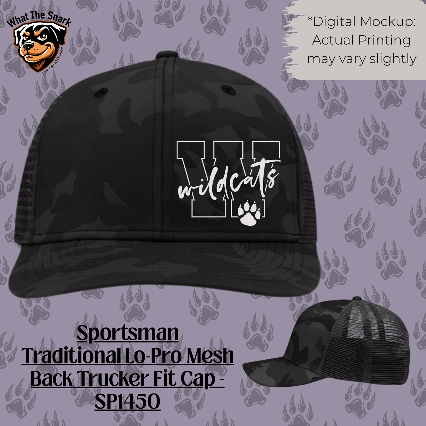 Wildcats Varsity W Trucker Cap