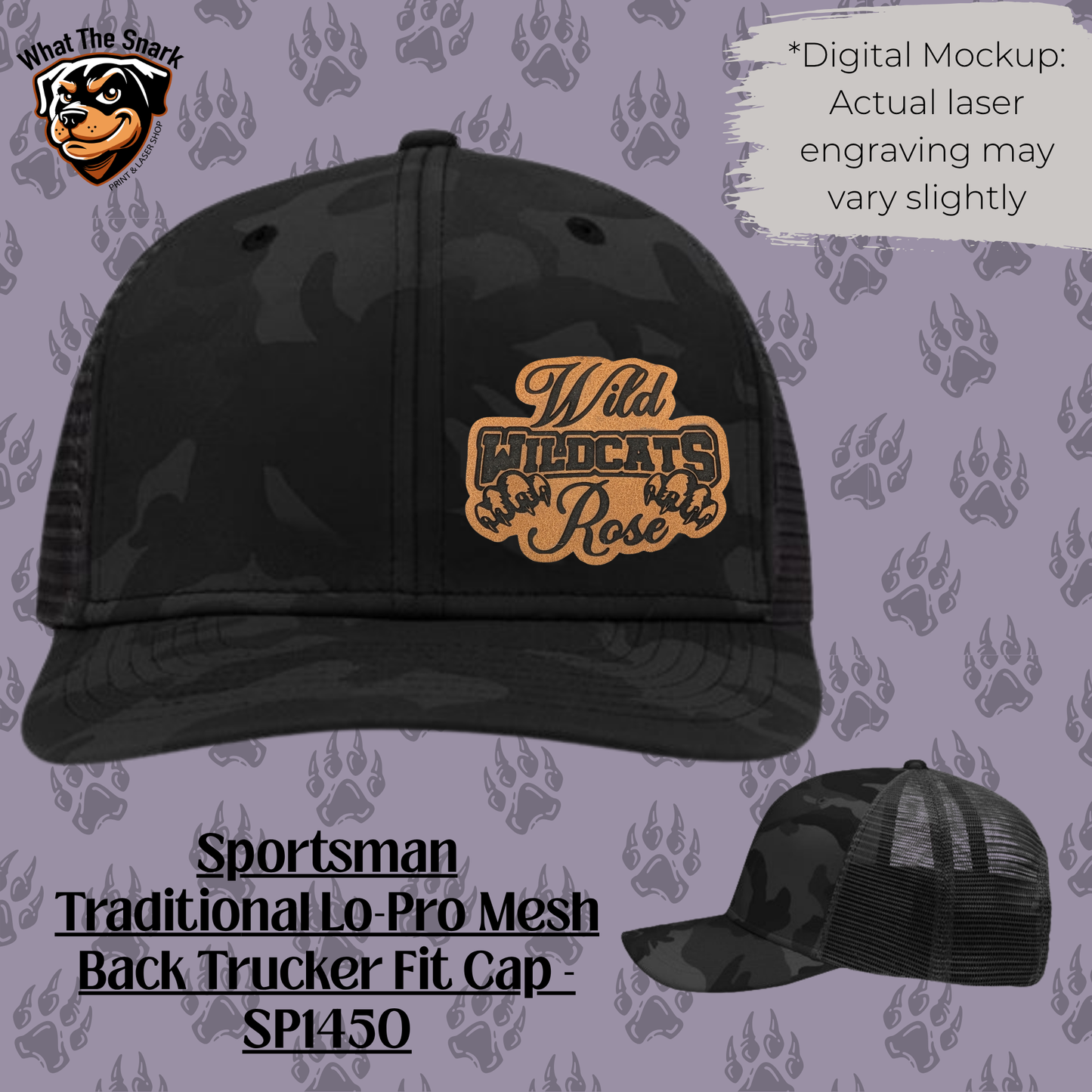 Wild Rose Wildcats Trucker Cap