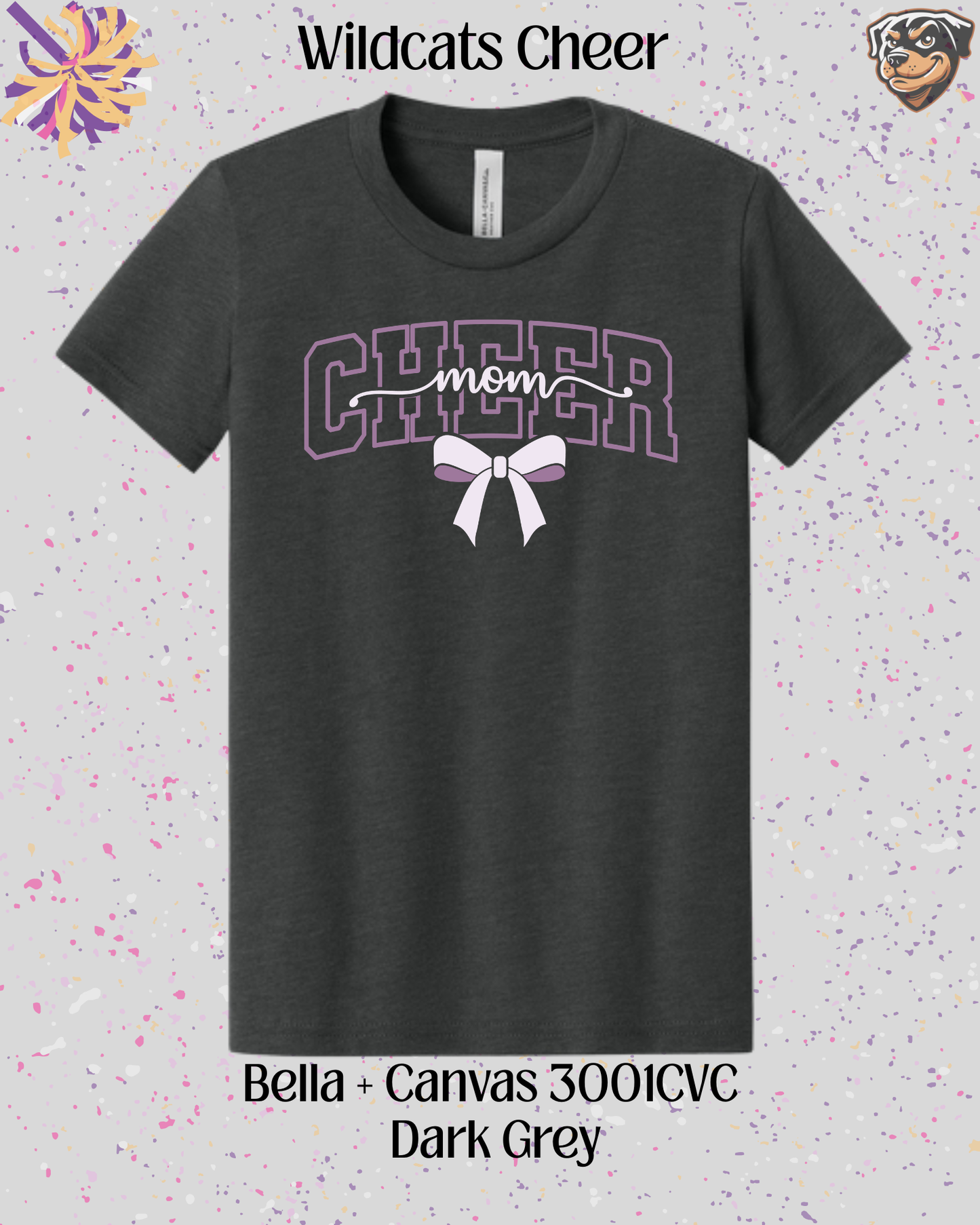 Wildcats Cheer Mom Tee