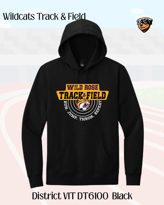 WR Run. Jump. Throw. Repeat Hoodie