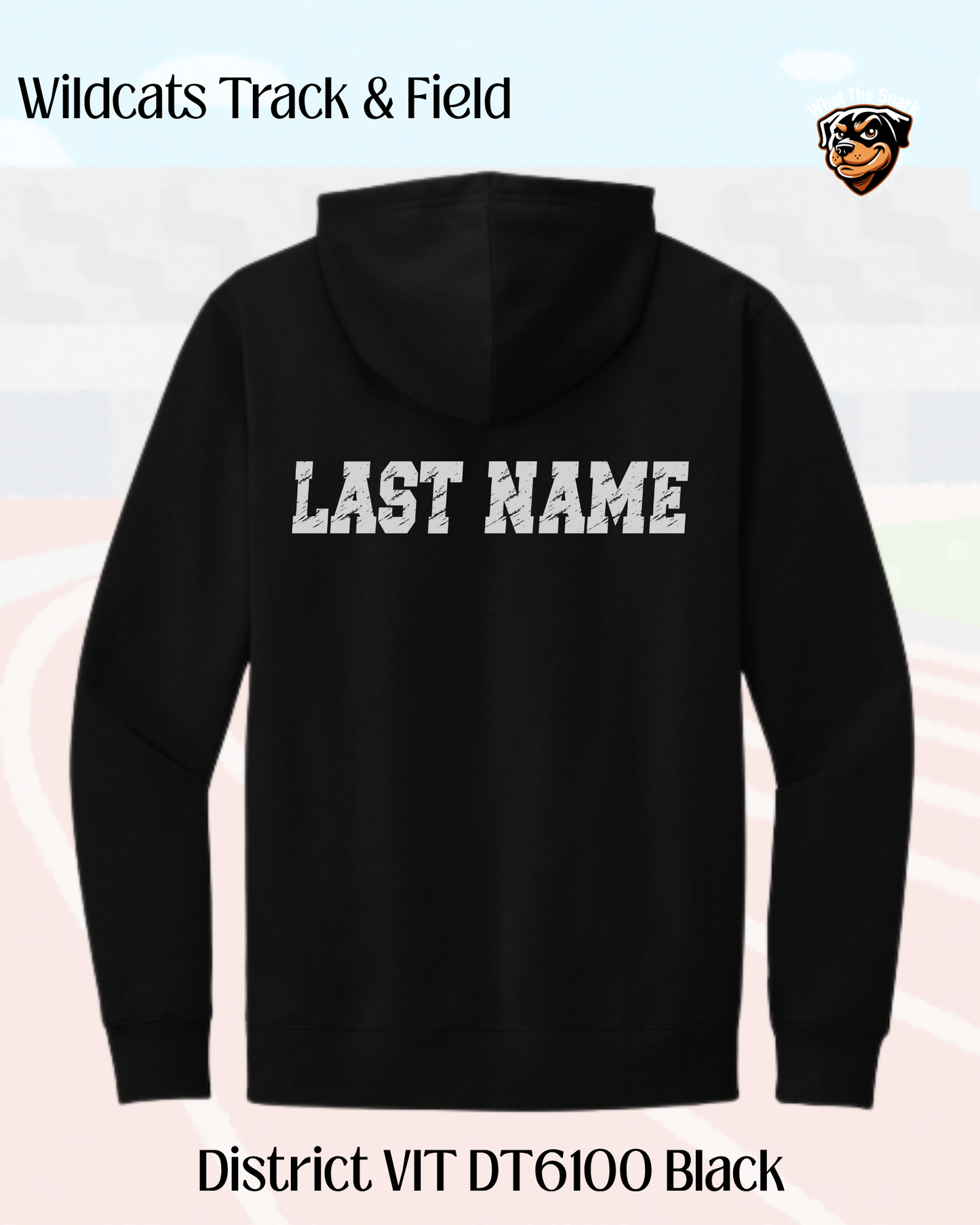 WR Run. Jump. Throw. Repeat Hoodie