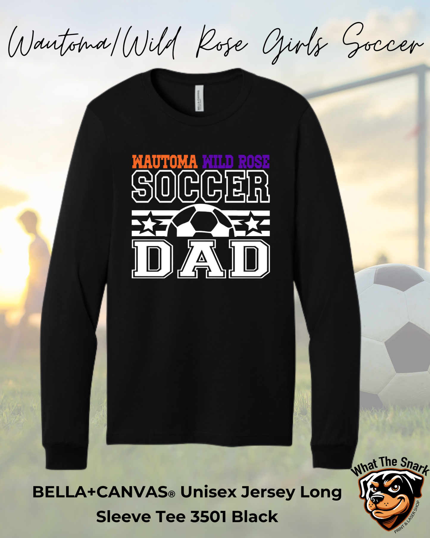 WWR Girls Soccer Dad Classic Long Sleeve