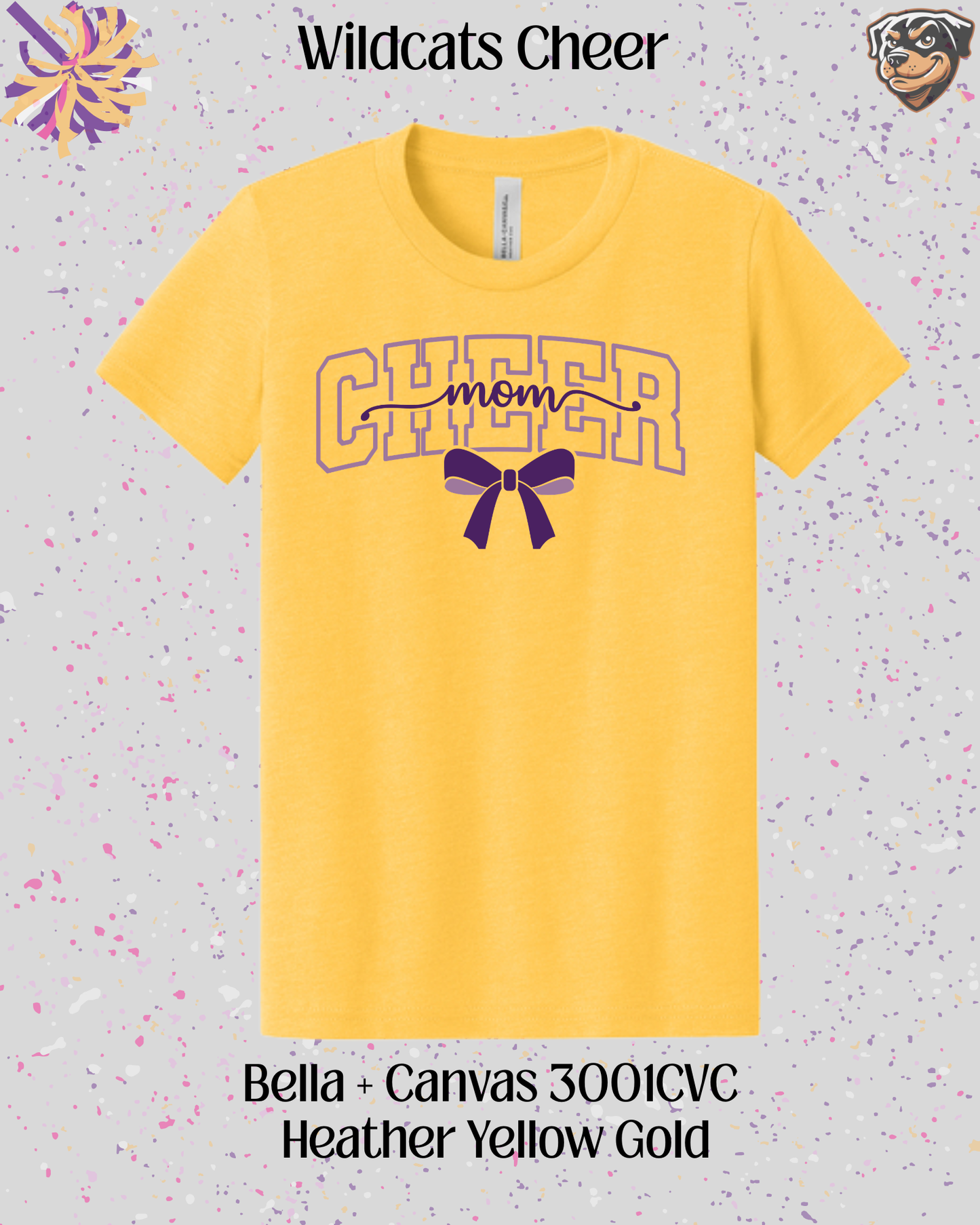 Wildcats Cheer Mom Tee