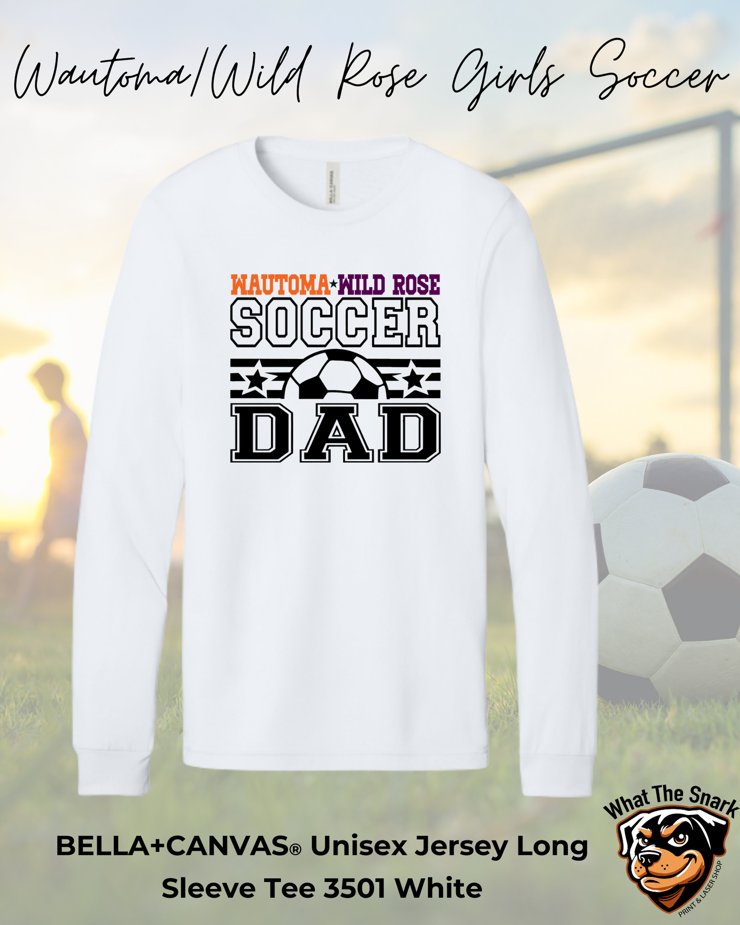 WWR Girls Soccer Dad Classic Long Sleeve