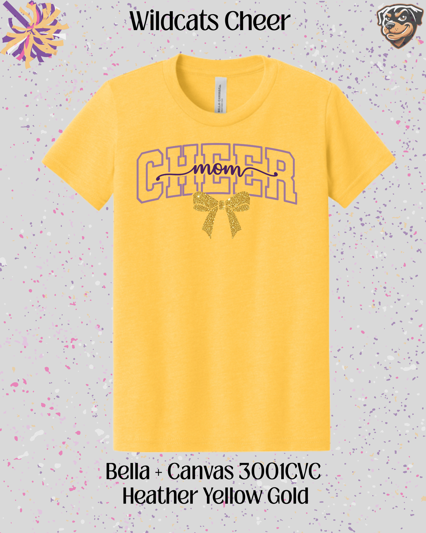 Wildcats Cheer Mom Tee