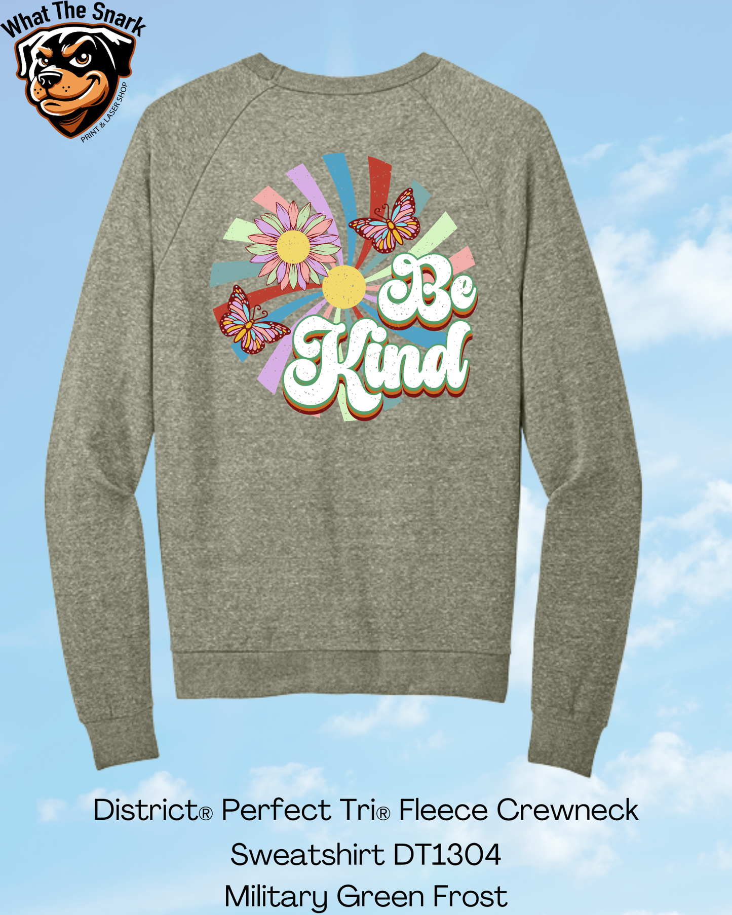 Retro Be Kind Crew Neck