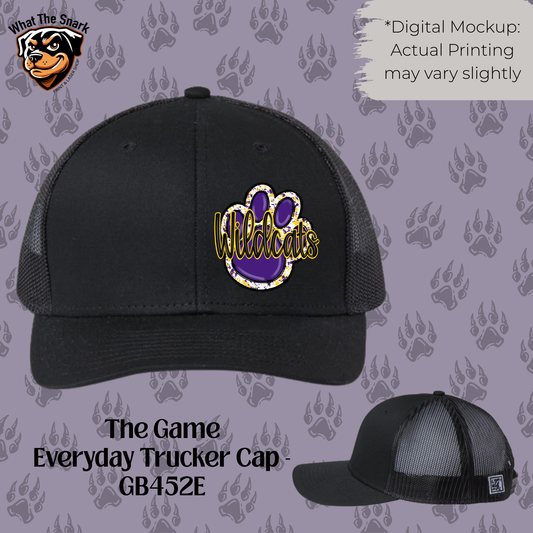 Wildcats Paw Print Trucker Cap