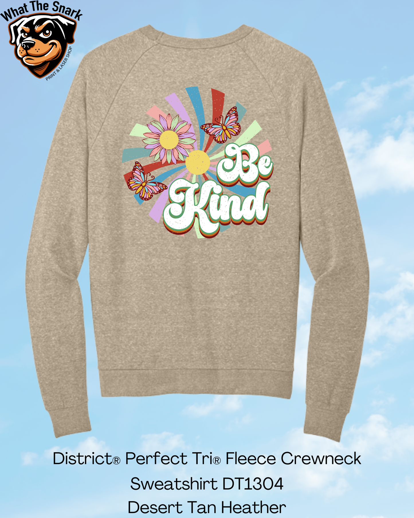 Retro Be Kind Crew Neck