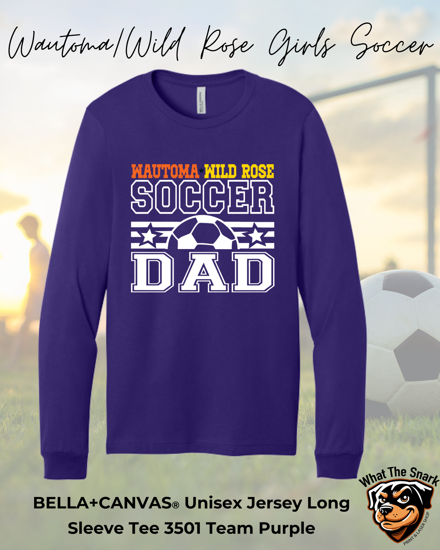 WWR Girls Soccer Dad Classic Long Sleeve