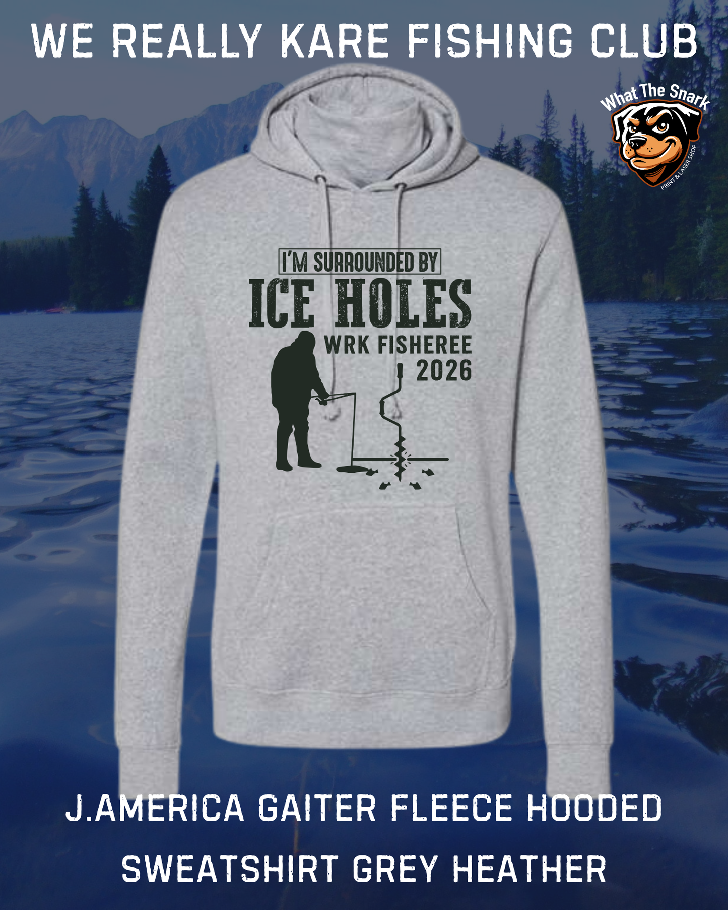WRK Surrounded by Iceholes Hoodies