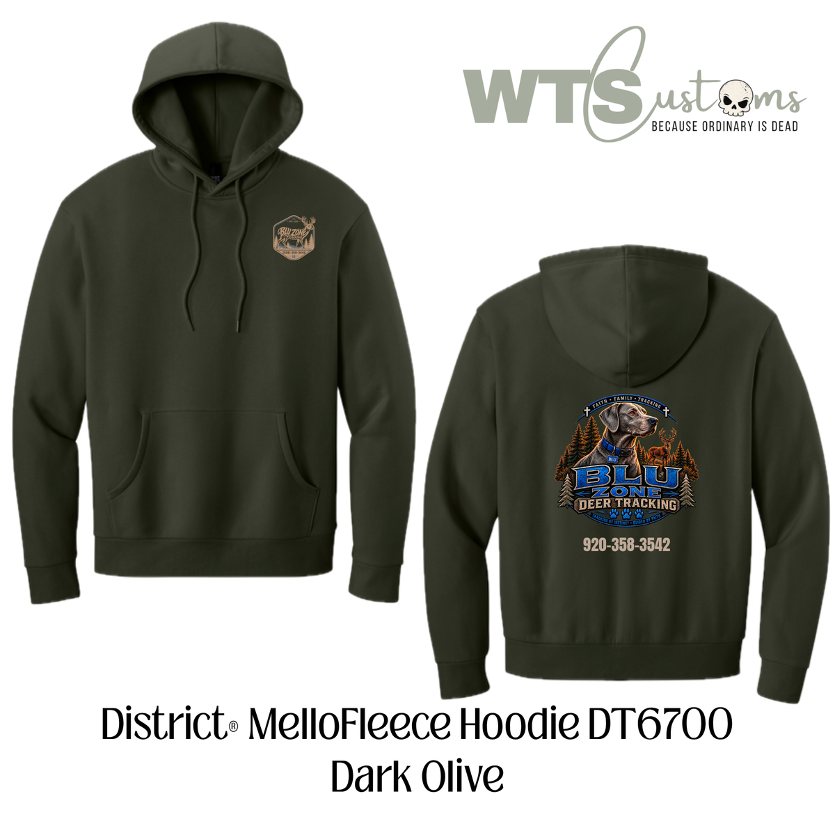 Blu Zone MelloFleece Hoodie