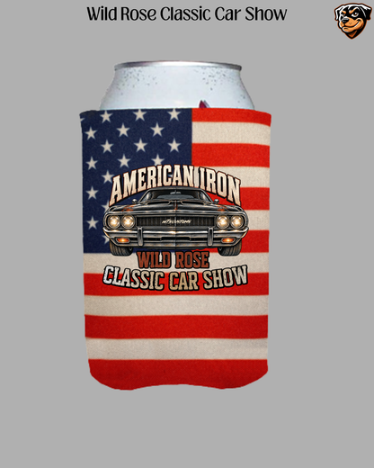 WR Classic Car Show American Iron Koozie
