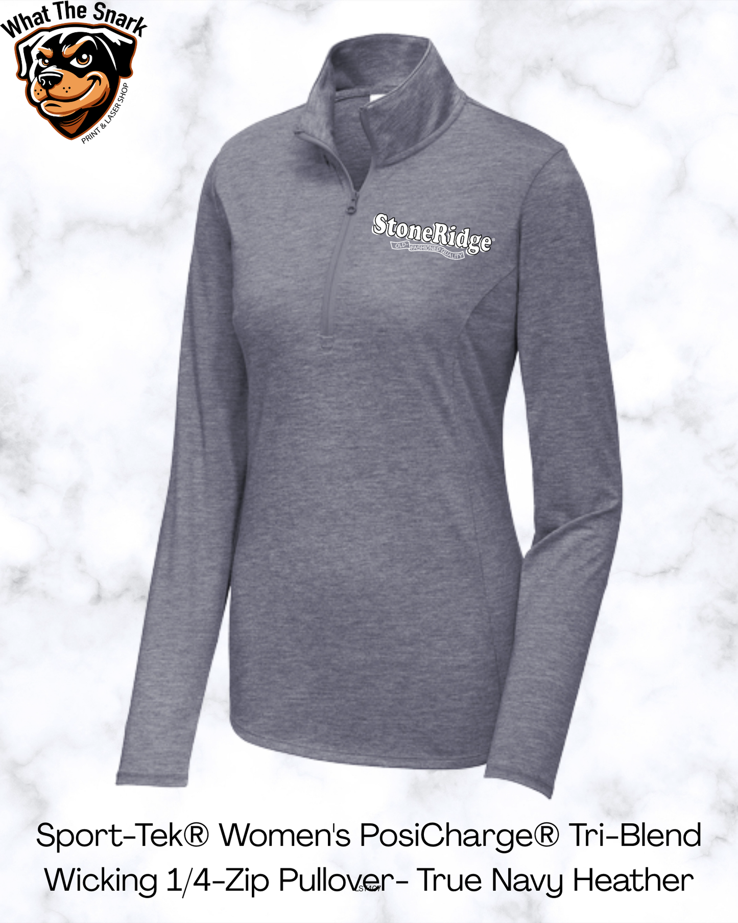 Sport-Tek Women's PosiCharge® Tri-Blend Wicking 1/4-Zip