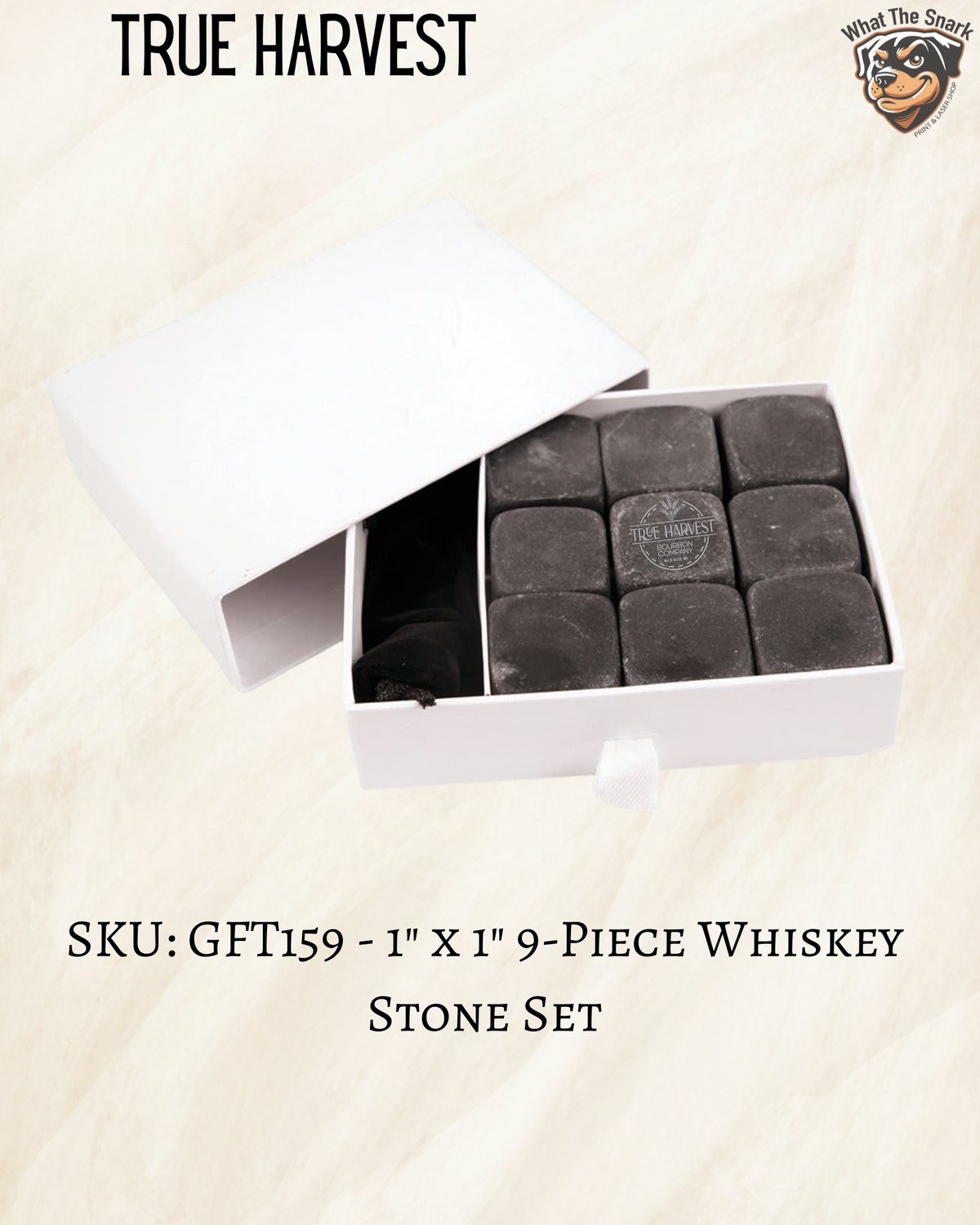 True Harvest Whiskey Stones