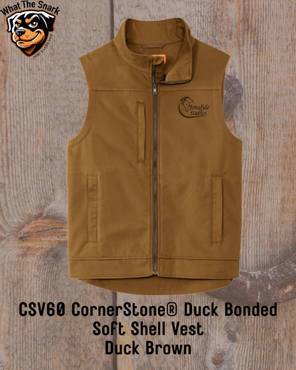 Bonafide Stables Cornerstone Soft Shell Vest
