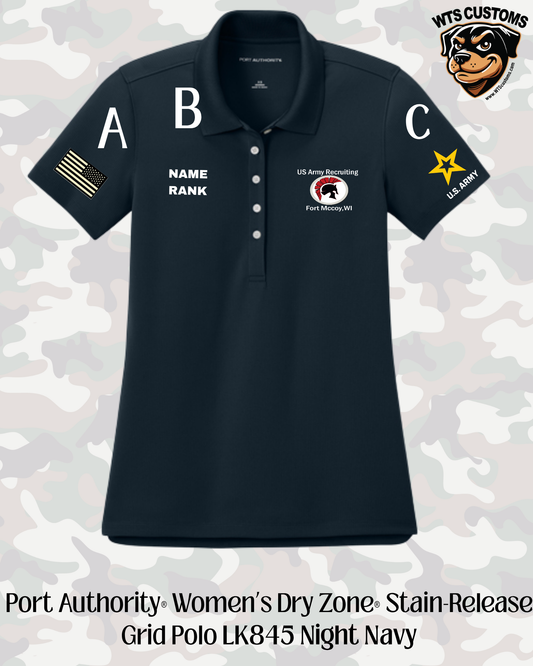 Fort Mccoy Port Authority Womens Polo