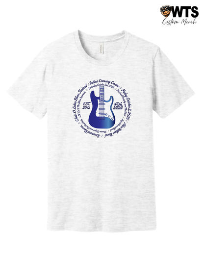 Blues Festival Artist Roster Graphic T-Shirt