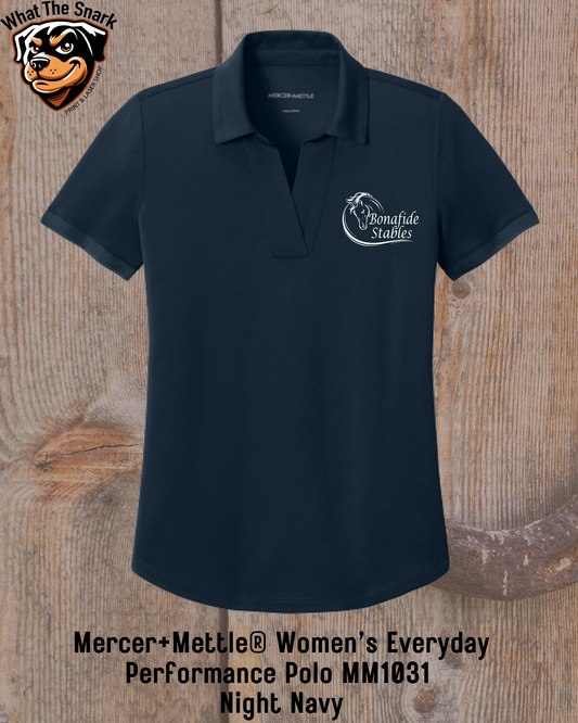 Bonafide Stables Women's Performance Polo