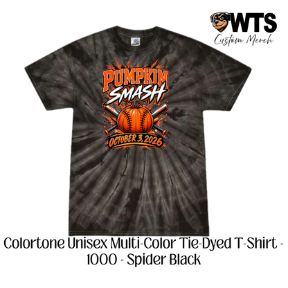 Pumpkin Smash Tie-Dye Tee