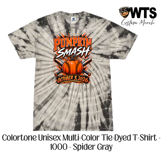 Pumpkin Smash Tie-Dye Tee