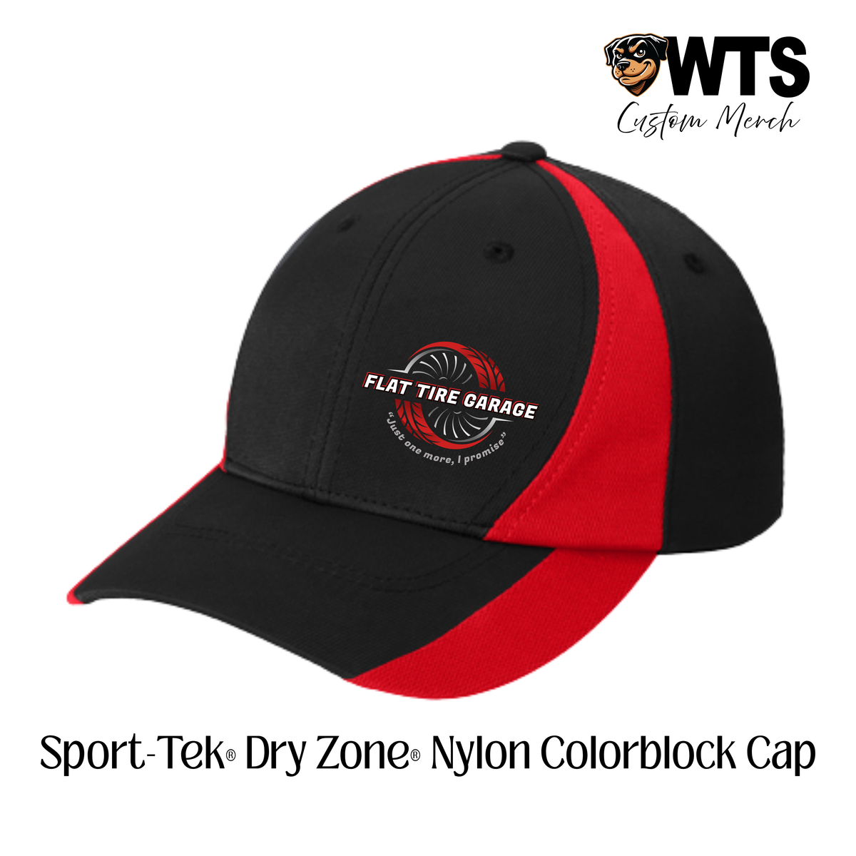Flat Tire Garage Colorblock Cap