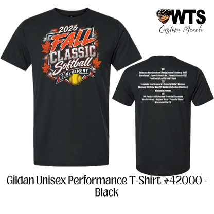 Fall Classic Performance Tournament Tee