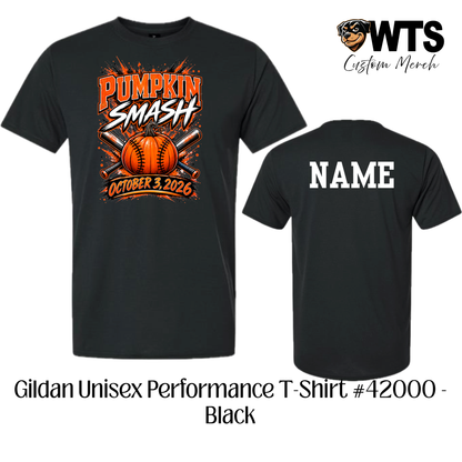 Pumpkin Smash Performance Tee