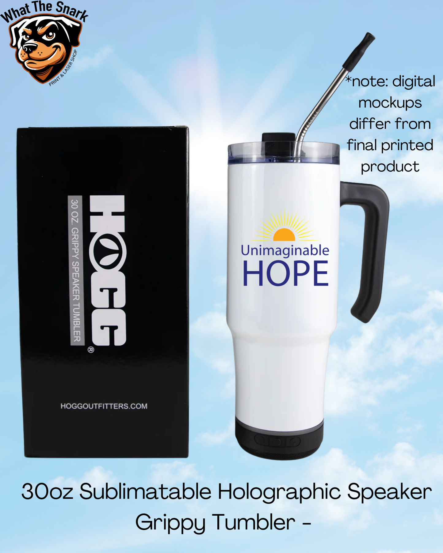 UH 30oz Tumbler with Speaker