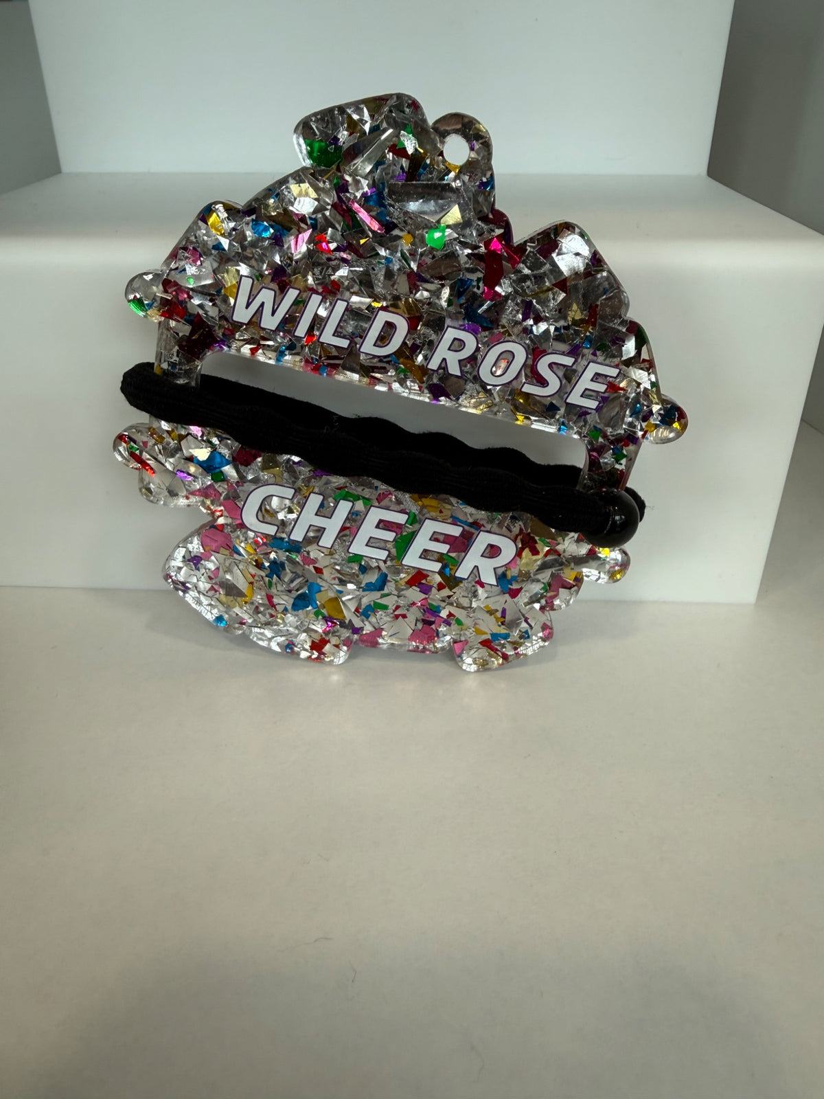 Wildcats Cheer Hair Tie Holder Key Chain