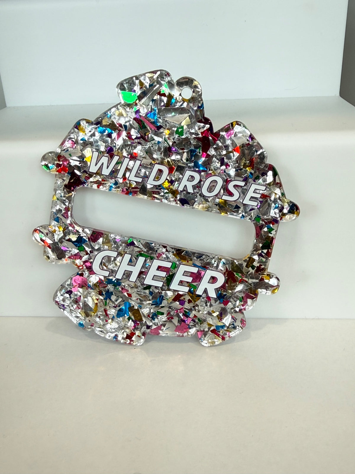 Wildcats Cheer Hair Tie Holder Key Chain