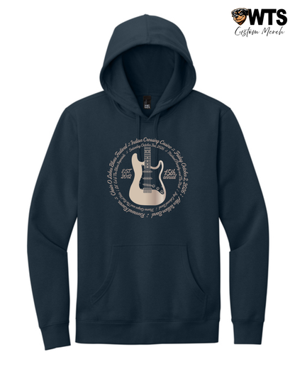 Blues Festival Artist Roster Graphic Hoodie