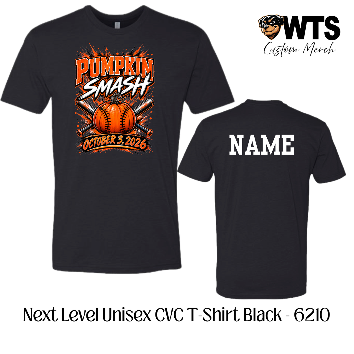 Pumpkin Smash Next Level Tee