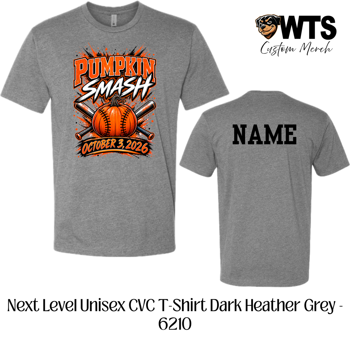 Pumpkin Smash Next Level Tee