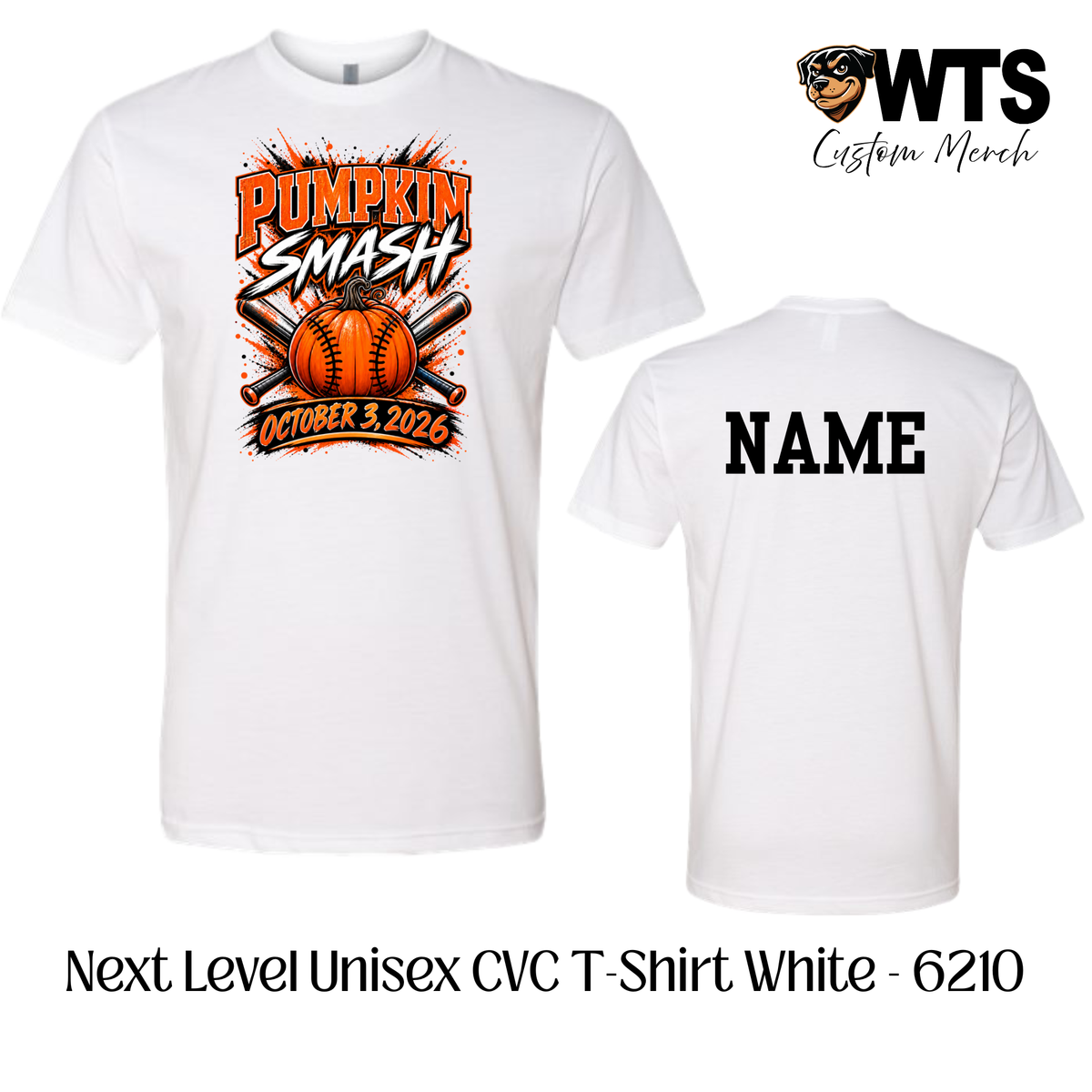Pumpkin Smash Next Level Tee