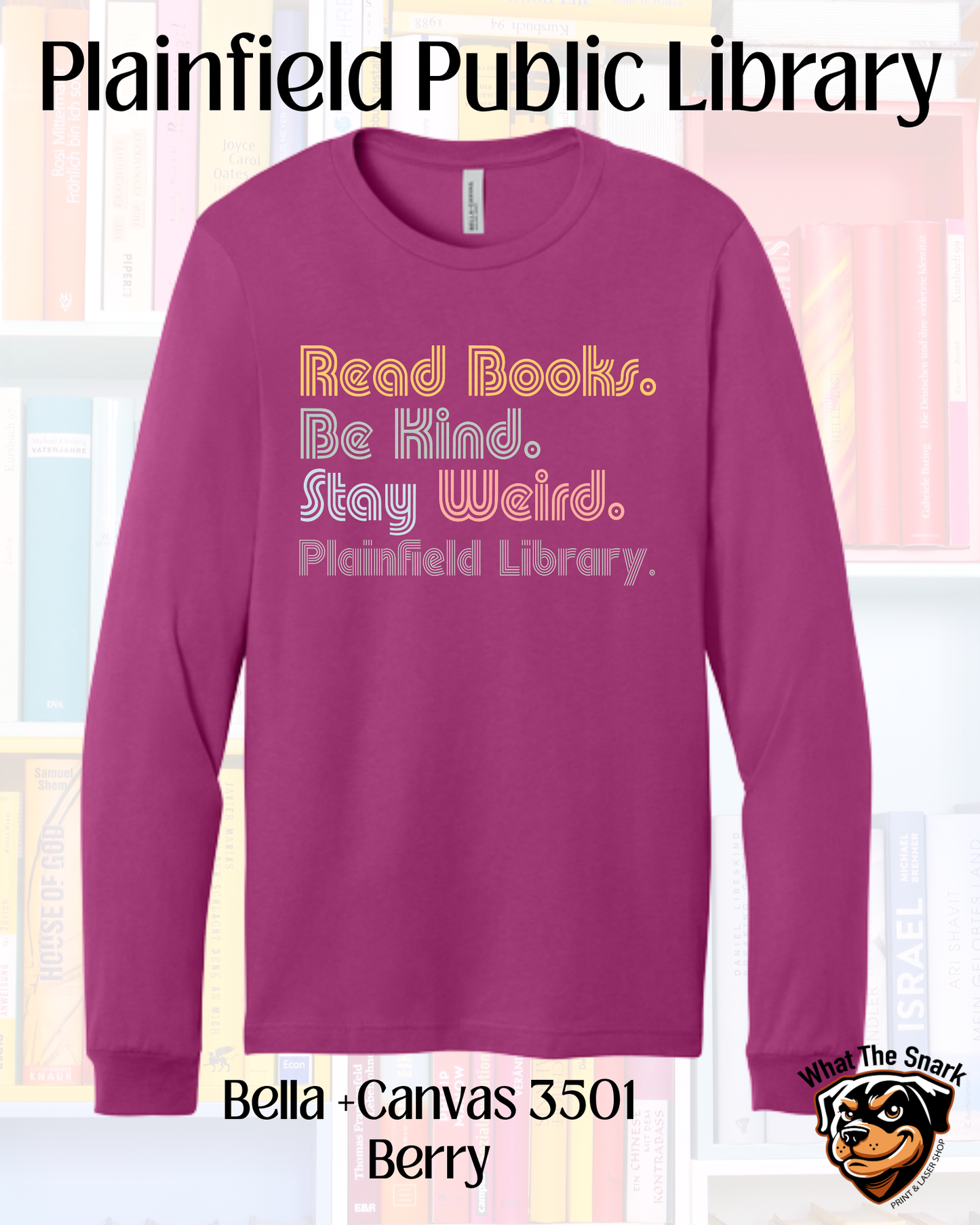 PPL Read Books. Be Kind. Stay Weird.