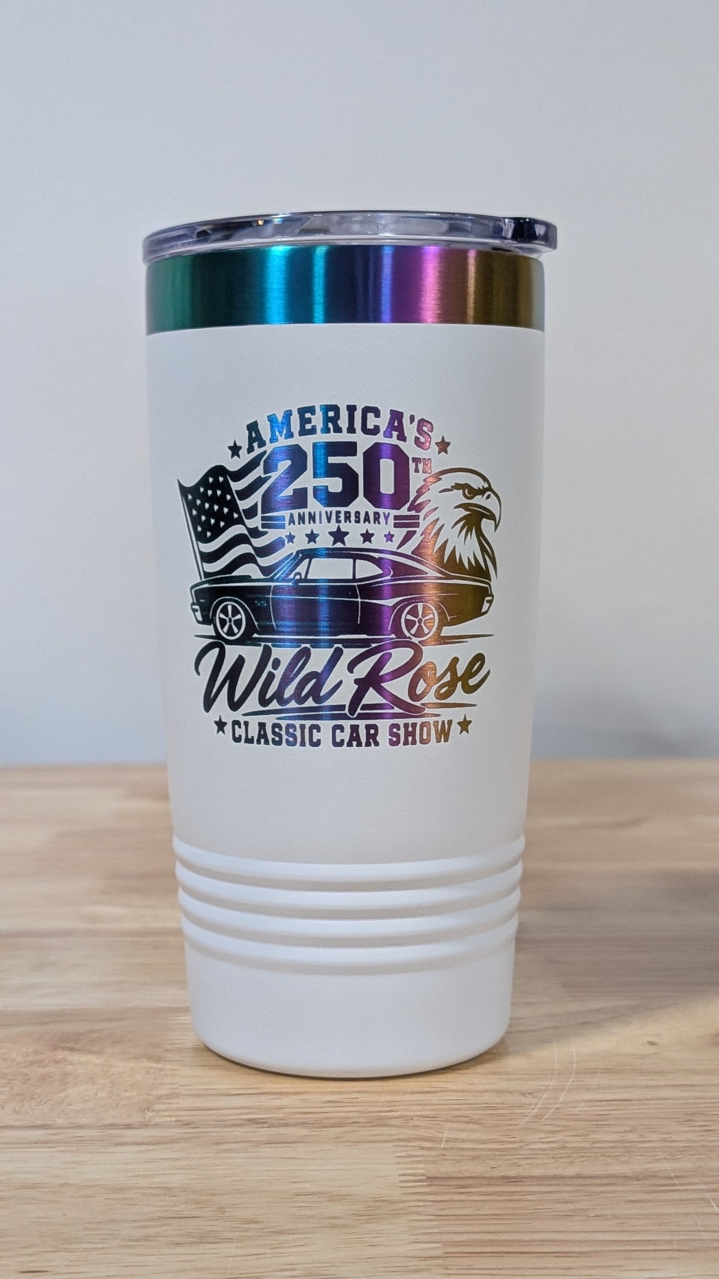 WR Classic Car Show 250th Laser Tumblers