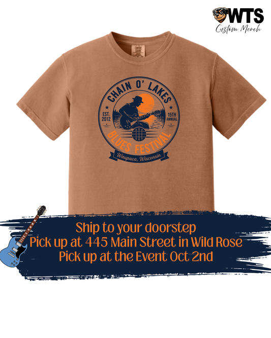 Chain O' Lakes Blues Festival '26 Yam T-Shirt