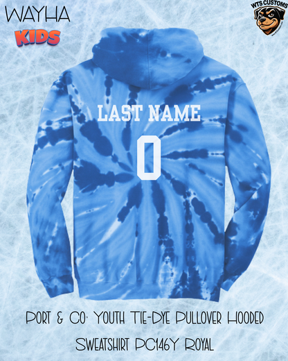 WAYHA Kids Tie Dye Hoodie