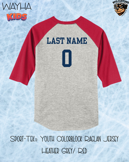 WAYHA Kids Raglan Jersey Tee