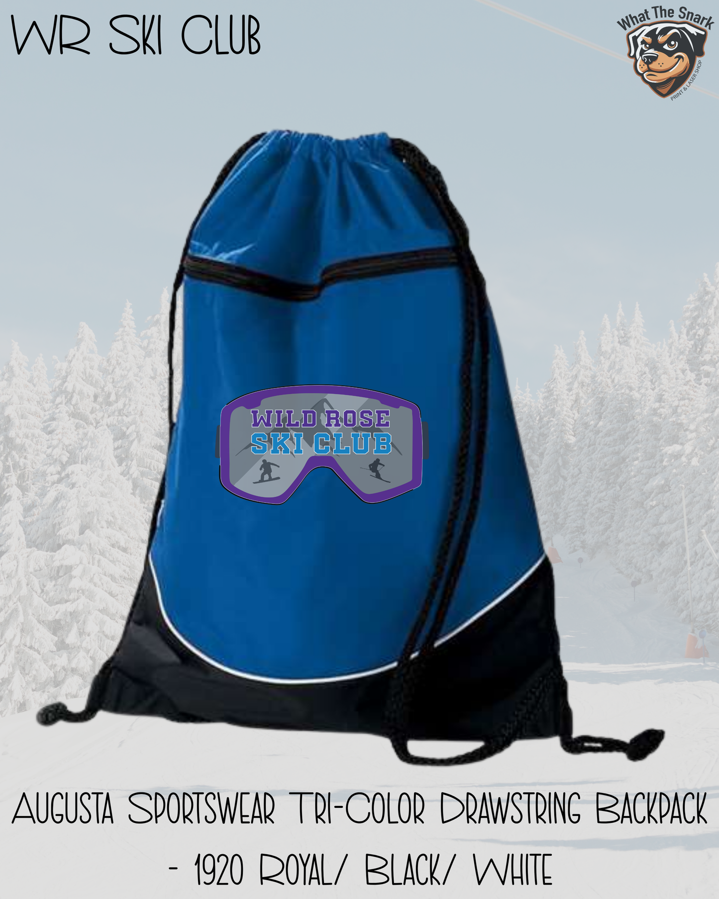 WR Ski Club Cinch Backpack