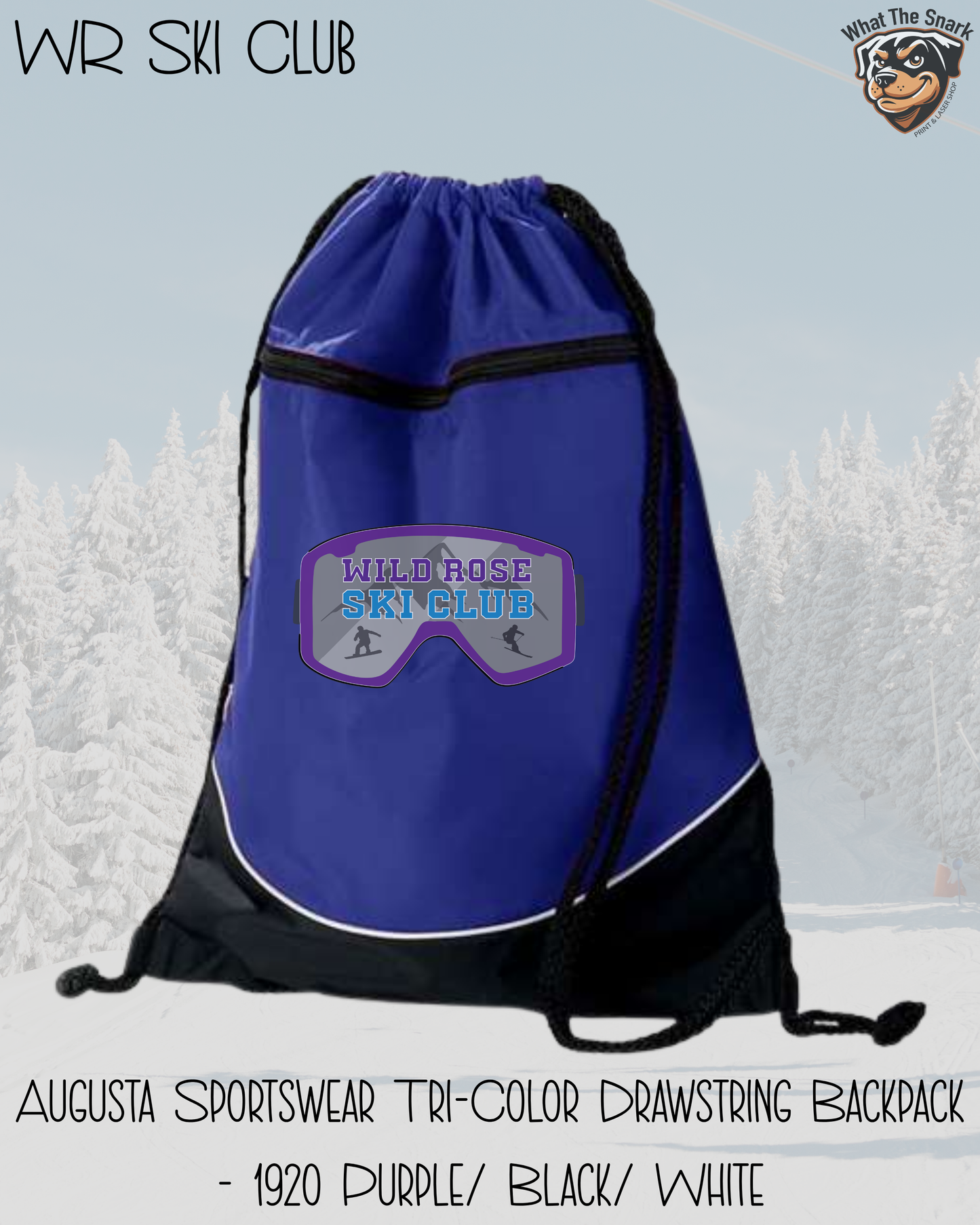 WR Ski Club Cinch Backpack