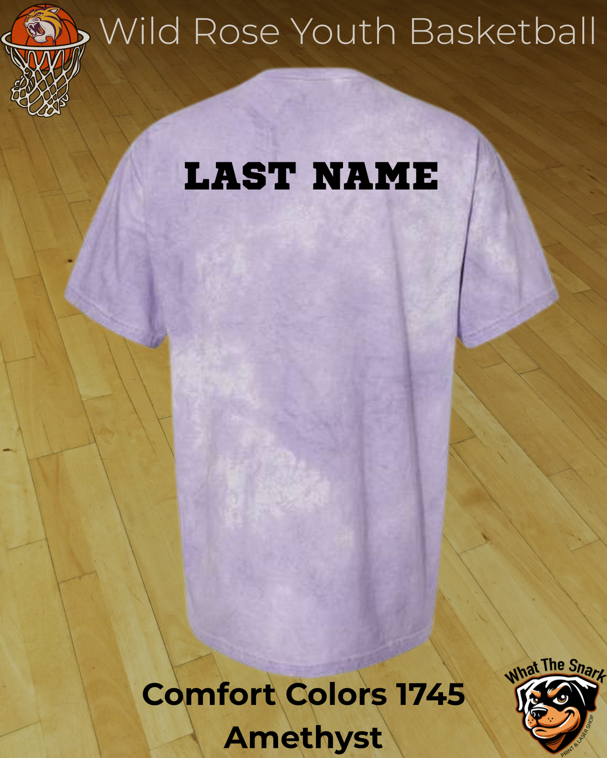 Wildcats Basketball Grunge Tee