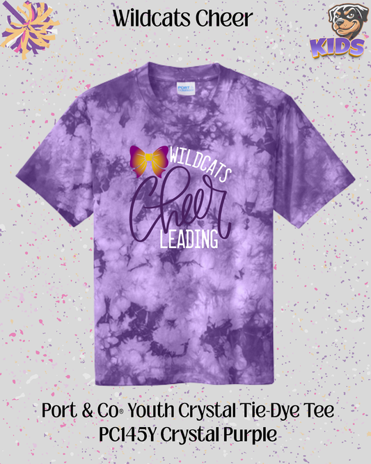 Wildcats Cheerleading Youth Tee