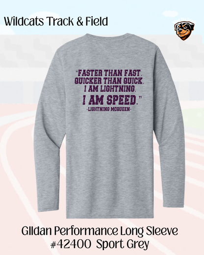 Wild Rose Track and Field Performance Long Sleeve