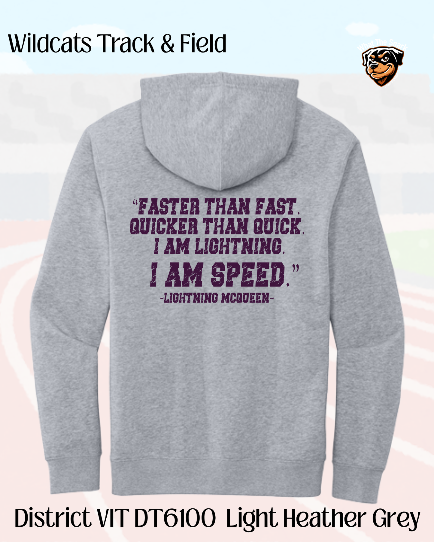 WR Run. Jump. Throw. Repeat Hoodie