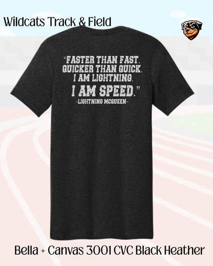 WR Run. Jump. Throw. Repeat.  Cotton Tee Youth
