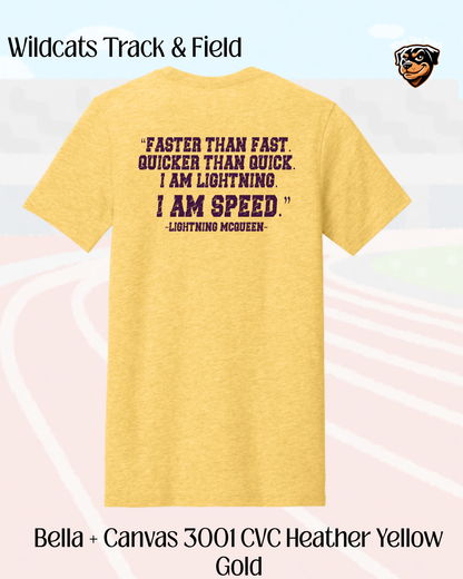 Wild Rose Track and Field Cotton Tee
