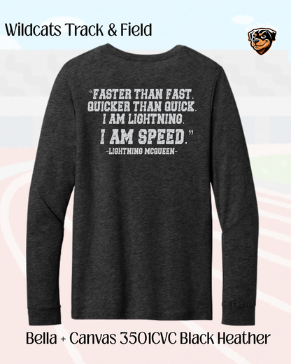 WR Run. Jump. Throw. Repeat. Cotton Long Sleeve